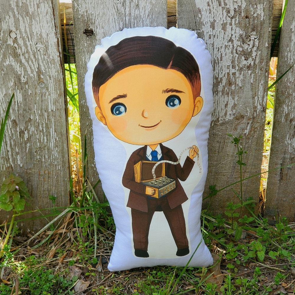 Alan Turing Pillow Pal.